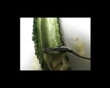 ゴーヤ×トマト 夏野菜の冷製パスタ作り方2写真