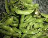 簡単！　舞茸と枝豆のサラダ作り方1写真