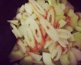 麺つゆで簡単絶品！沖縄胡瓜の炒め煮。作り方8写真
