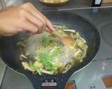 夏休みの昼ご飯レシピ！簡単和風皿うどん☆作り方5写真