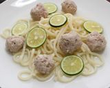 軟骨つくねすだちうどん作り方12写真
