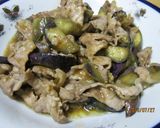 茄子と豚こま肉のネギ味噌炒め作り方4写真