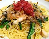 ＊体力回復♪和風梅パスタ作り方3写真
