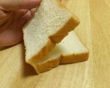 フレンチトースト☆クリチージャムサンド作り方1写真