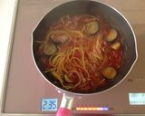 鍋いらずシリーズ『トマトソースパスタ』作り方4写真