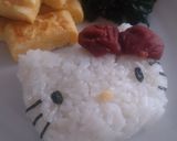 キティちゃん*おにぎり作り方5写真