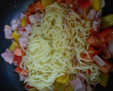 塩焼きそばde夏風トマト焼きそば作り方9写真