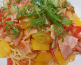 塩焼きそばde夏風トマト焼きそば作り方12写真