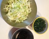 キャベツとひじき香味野菜サラダ作り方3写真