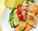 エジプト塩で☆茹で鶏とレタスのカレー炒め作り方5写真