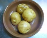 ガーリックポテトのチーズ焼き作り方1写真