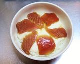 簡単☆漬けマグロの山かけ丼☆作り方5写真
