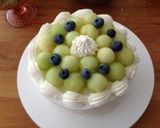 メロンショートケーキ作り方11写真