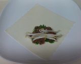 肉味噌で☆簡単春巻き作り方1写真