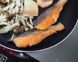 鮭のガーリック照り焼きアボカドおろしのせ作り方3写真