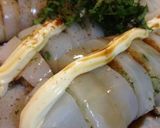 冷んやり、イカ刺しの甘酢みぞれ詰め作り方6写真