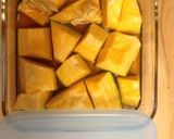 週末のストック〜かぼちゃの煮物☆作り方1写真