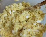お盆にしその実入りポテトサラダ作り方7写真