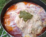 山ご飯！フライパンひとつ3分速攻パスタ四作り方2写真