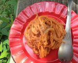 山ご飯！フライパンひとつ3分速攻パスタ四作り方5写真