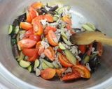 トマトを消費する！夏野菜と豚肉の炒め物作り方5写真