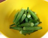 そうめん〜オクラソース〜作り方1写真