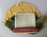 SPAMのクルクルたまごチーズ巻き作り方3写真