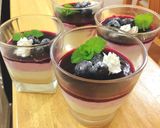 ブルーベリームースのレアチーズケーキ作り方13写真
