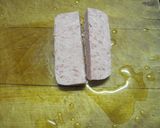 SPAM入りの卵焼き作り方1写真