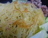 夕べのヤキソバ卵とじ作り方4写真
