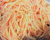 ごま風味☆明太子（たらこ）の冷製パスタ作り方4写真