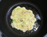 ポン酢で作るレタスとカニカマのあんかけ丼作り方6写真