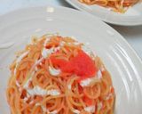 ごま風味☆明太子（たらこ）の冷製パスタ作り方5写真