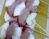 シイラと玉ねぎの串揚げ作り方1写真