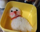 かわいい!てるてる坊主弁当!作り方3写真