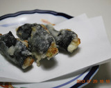 簡単♪　納豆の磯辺揚げ作り方4写真