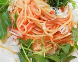 ごま風味☆明太子（たらこ）の冷製パスタ作り方6写真