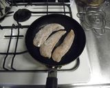 鶏ささみの梅はさみムニエル作り方6写真