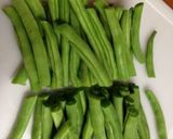 さやいんげん煮作り方1写真