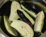 生姜たっぷり☆茄子と蓮根の煮びたし作り方1写真