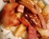 スパムとちくわ醤油炒め作り方4写真