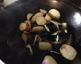 茄子とほうれん草のチーズ炒め作り方2写真