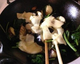 茄子とほうれん草のチーズ炒め作り方4写真