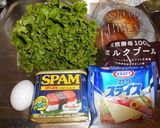 スパムバーガー作り方1写真