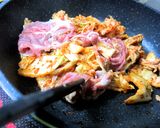簡単キムチパスタ♪作り方1写真