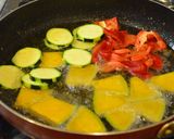 [シェフとコラボ]塩豚と野菜のスタミナ丼作り方8写真