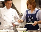 [シェフとコラボ]塩豚と野菜のスタミナ丼作り方12写真