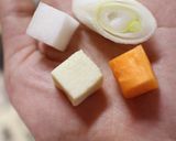 コク旨♪お野菜ごろごろ高野豆腐のお味噌汁作り方5写真