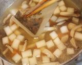コク旨♪お野菜ごろごろ高野豆腐のお味噌汁作り方8写真