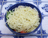 冷やし中華をゼリーで固めたよ♪作り方4写真